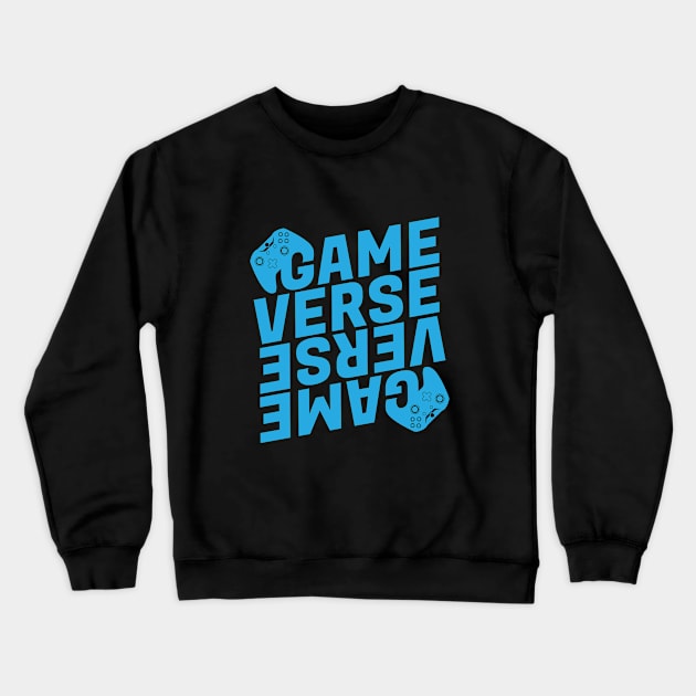 Game Verse Crewneck Sweatshirt by attire zone